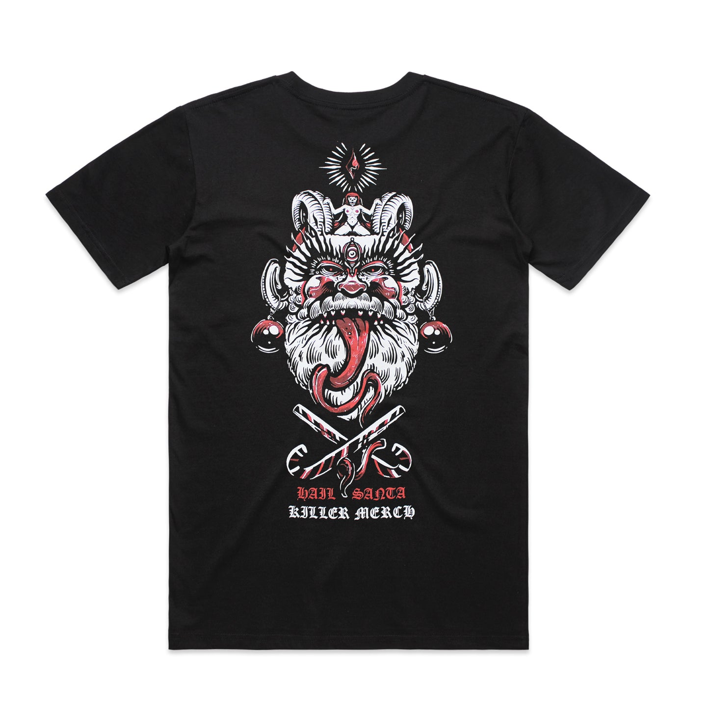 Hail Santa Xmas tee
