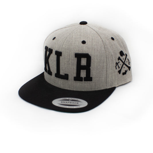 Snapback || 3D KLR || GreyMarle/Black